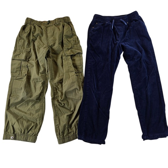 Gap Kids Other - Gap Boys Small 8 Cargo Pants & Gymboree Fleece Lined Corduroy Pants Bundle Boys